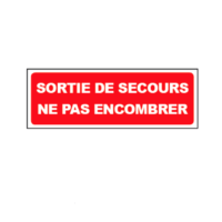 sortie de secours pictogramme signalétique