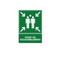 Pictogramme signalétique Point de rassemblement