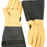 gants cuir sapeur-pompier