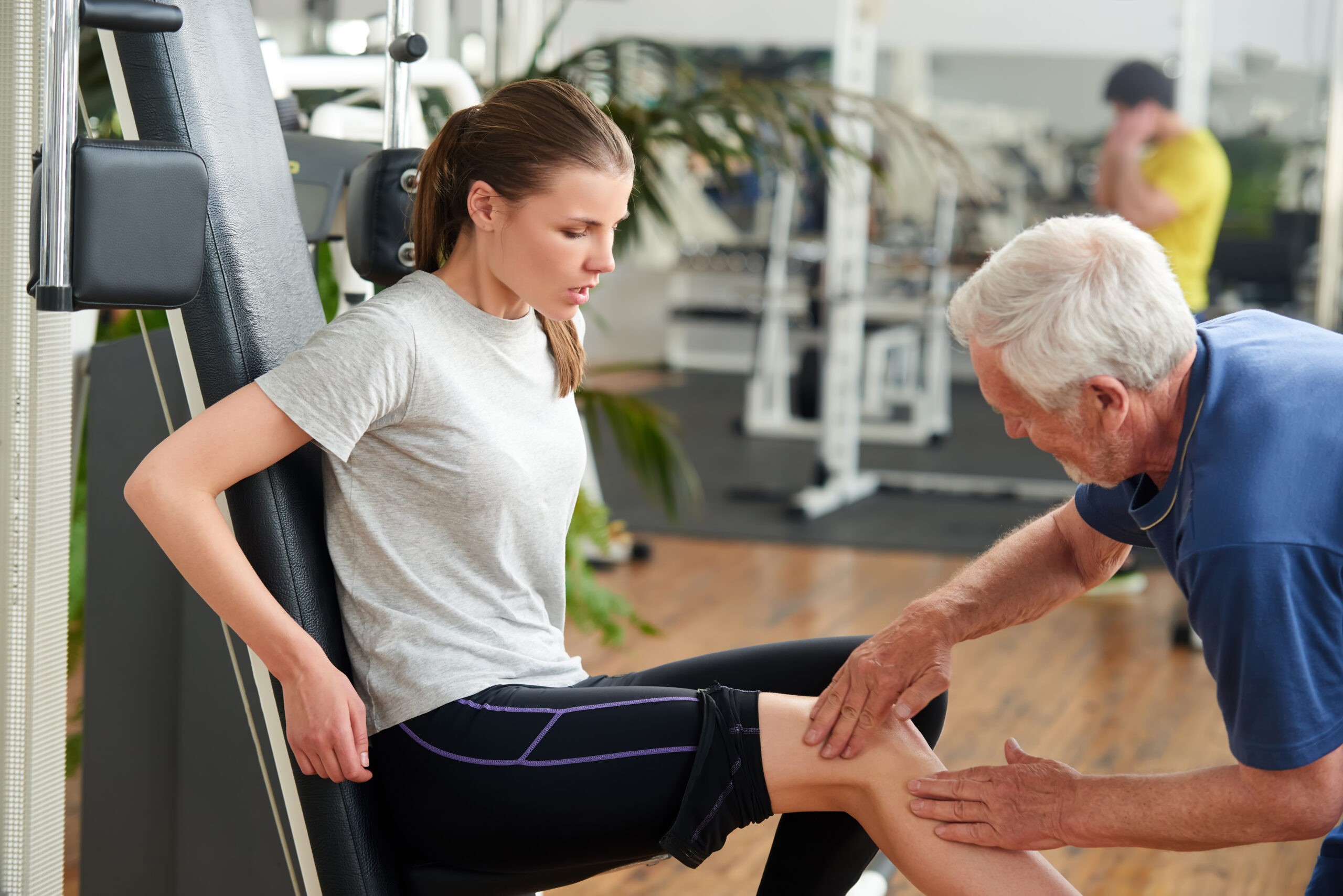 jeune femme faisant du sport avec troubles musculosquelletiques